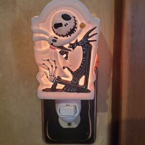 Halloween Night Light with Skeleton Design Scentsy Jack Skelington Warmer